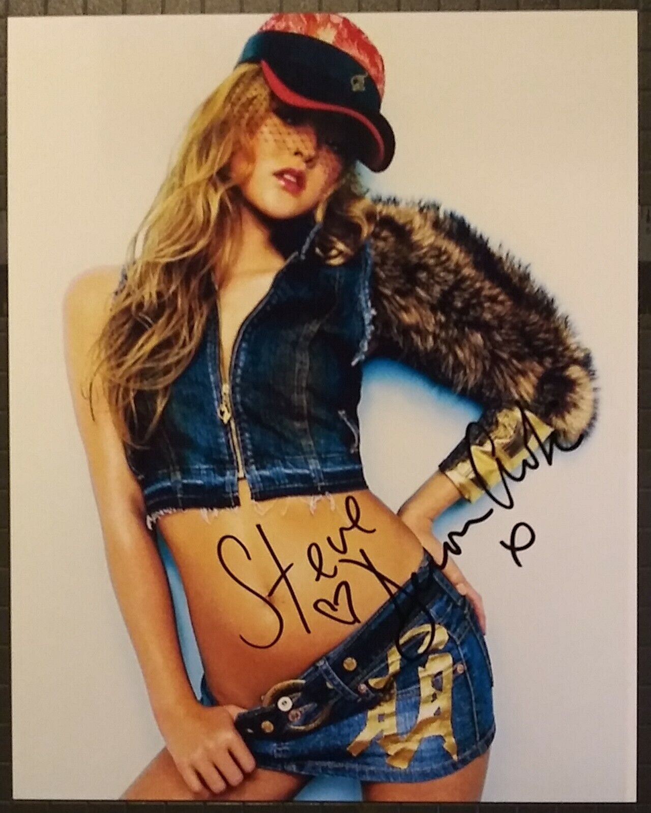 Devon Aoki signed 8x10