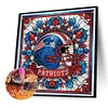 (Multi-Style)Abstract Team Logo-Partial Special Shaped Diamond Painting 30*30CM