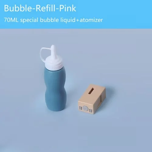 Smoke Bubble Machine & Elastic Magic Wand