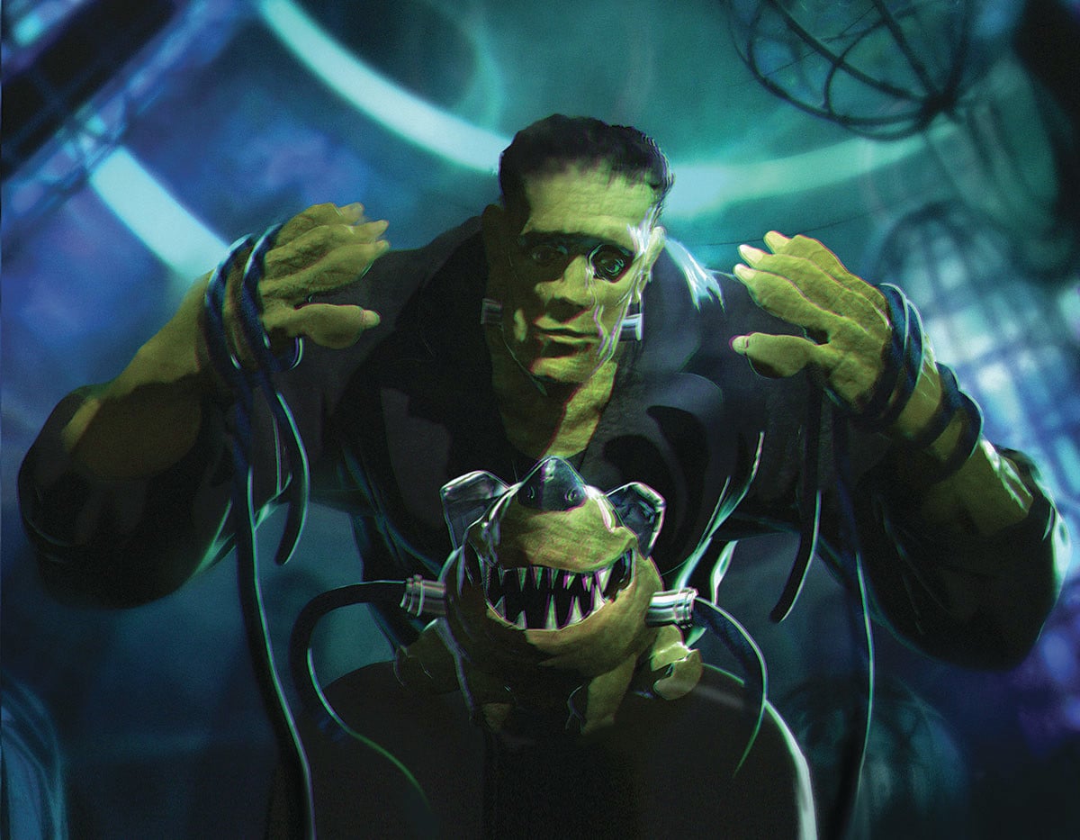 

The Monster of Dr Franken – Paint By Numbers - 40*50CM, 501 Original
