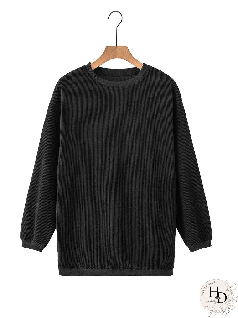 Stylish Waffle Knit Top