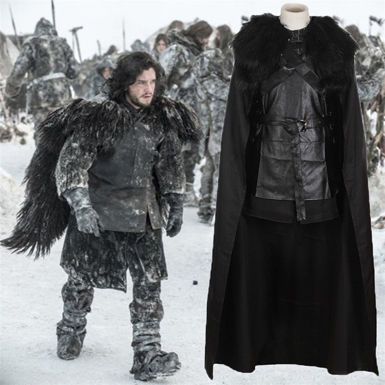 Game Of Thrones A Song Of Ice And Fire Jon Snow Costume-elleschic