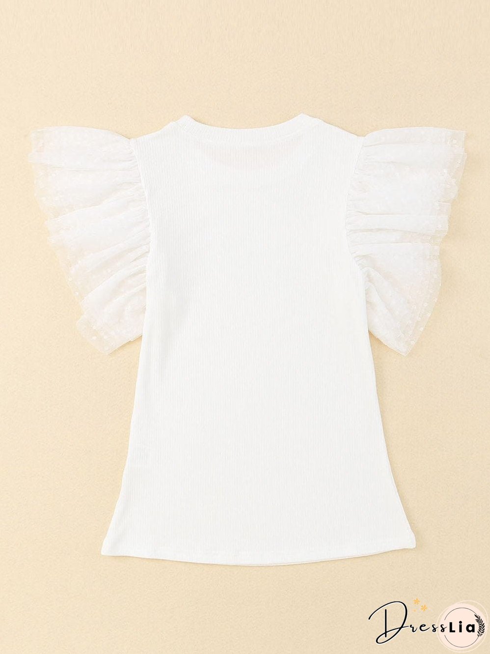 Stylish Ruffle Sleeve Top