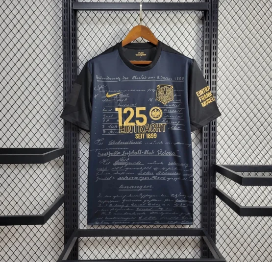 24/25 Frankfurt 125th Commemorative Version Black Thai Quality Football Shirt 