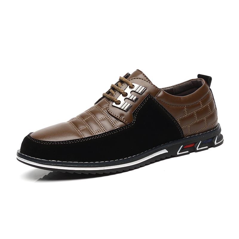 Letclo™ Men's Fashion Genuine Leather Casual Shoes letclo Letclo