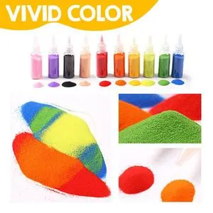 Sand Drawing Color 2 In 1 Color Sand Drawing Kit