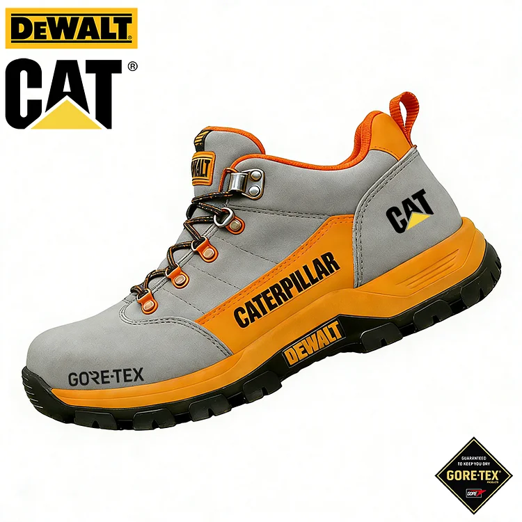 Wodoodporne i oddychające buty robocze i trekkingowe męskie marki DEWALT i CAT&reg;