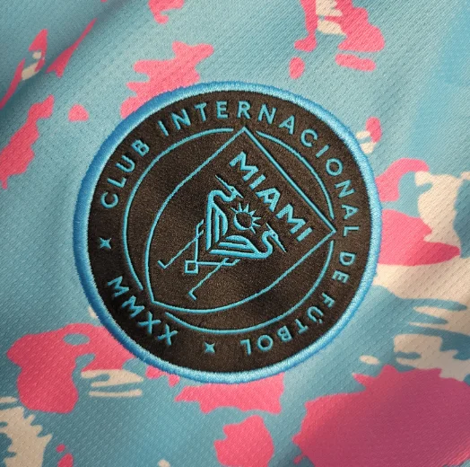 23/24 Miami Blue Training Suit Football Shirt Thai Quality