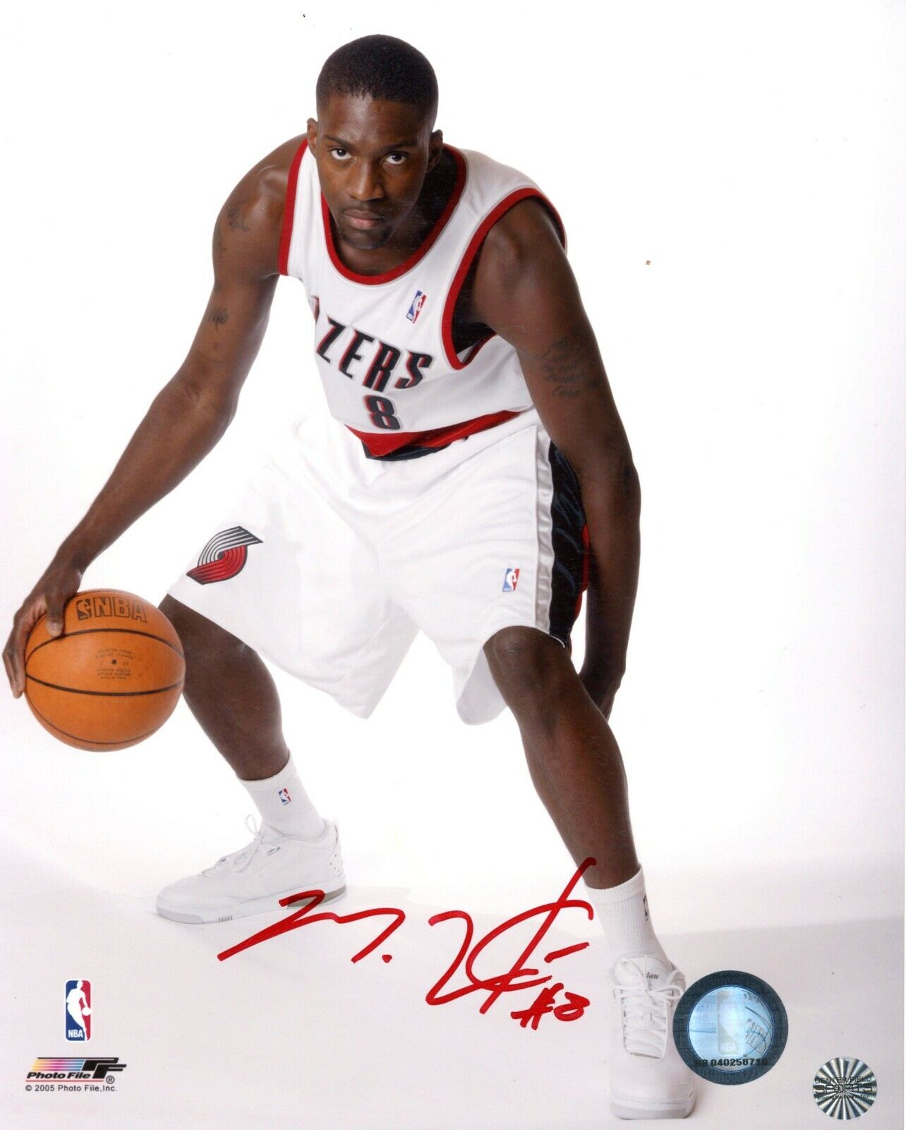 Martell Webster Portland Trail Blazers Autographed Signed 8x10 Photo Poster painting CFS COA