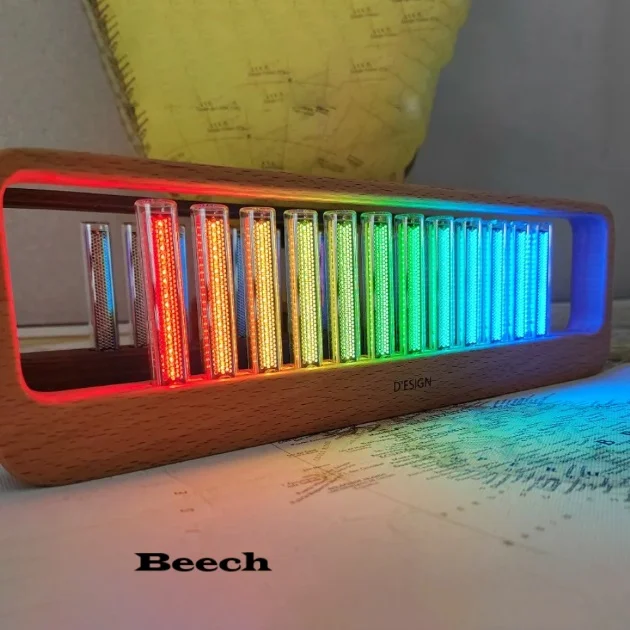 Sound Pickup Spectrum Lampe - Musik Rhythmus Lampe Mit Nixie Röhren