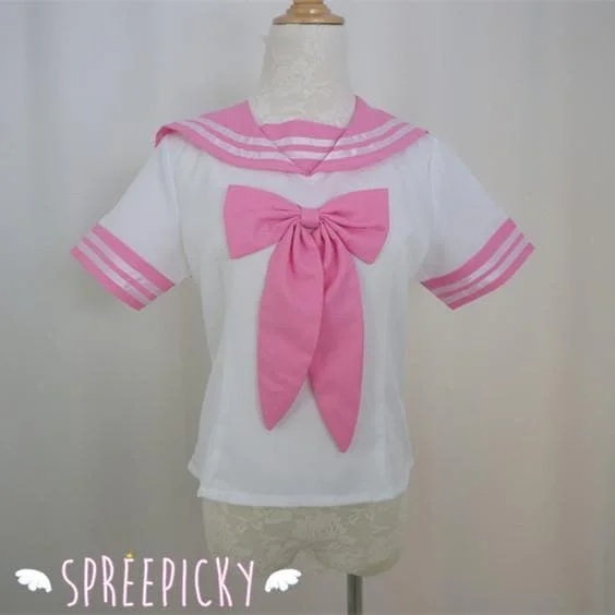 Pink Sailor Seifuku School Uniform Top Only SP140880