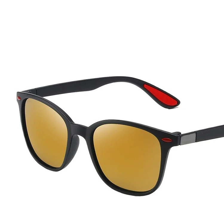 Gregorysupply New Polarized Sunglasses Men Women Classic Square Plastic Driving Sun Glasses Male Fashion Travelling Shades UV400 Glasses