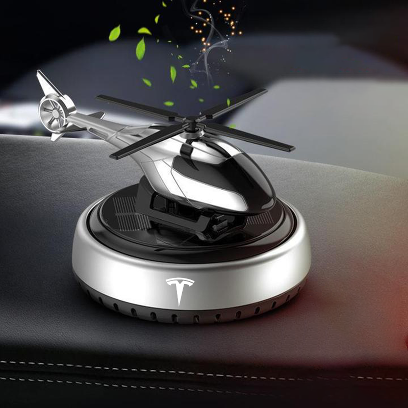 Car Solar Helicopter Aromatherapy