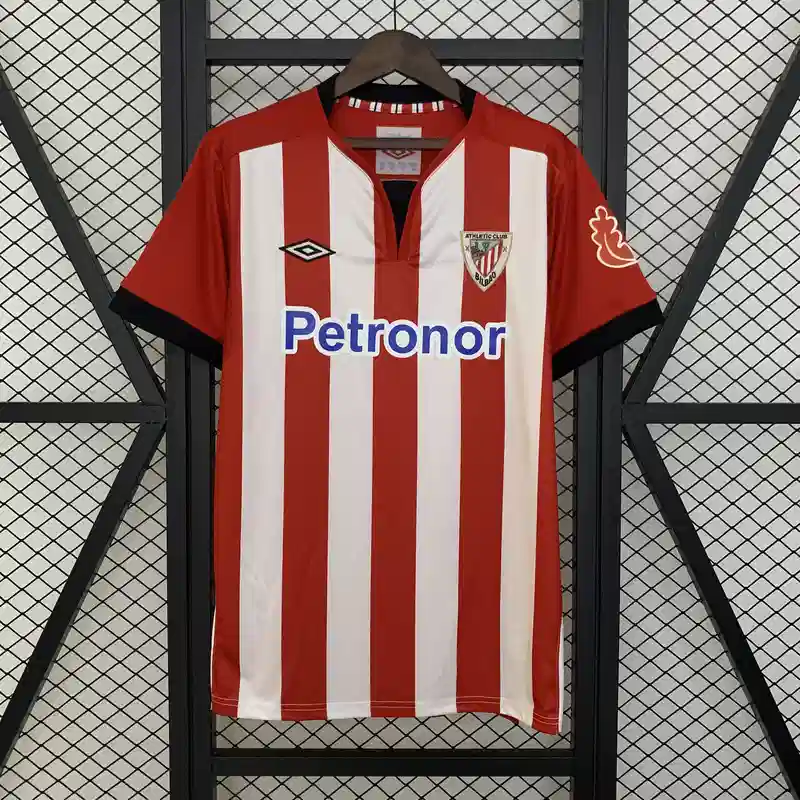 Retro 2011-12 Athletic Bilbao Soccer Jersey Home