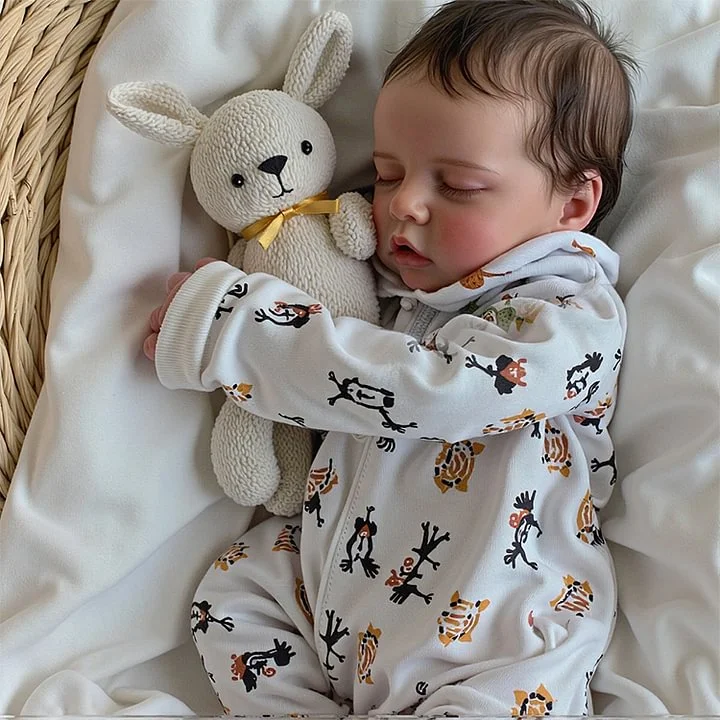 12"&16" Solid Platinum Liquid Full Silicone Reborn Baby Boy or Girl Doll Mykel, Extremely Flexible and Reusable Silicone