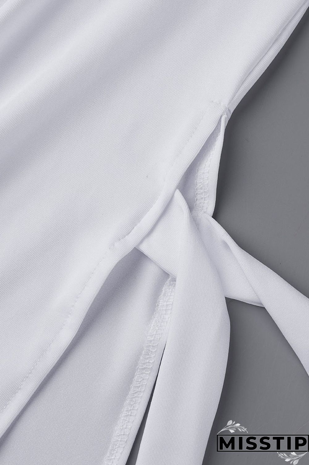 Burgundy Casual Solid Bandage Patchwork Slit V Neck Plus Size Two Pieces