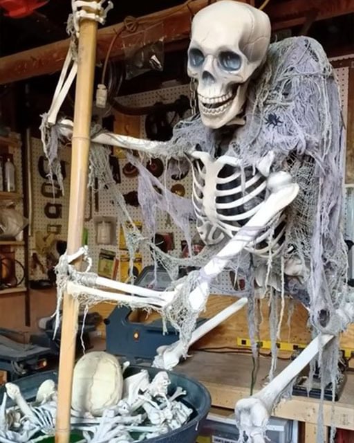SKELETON MAKING BONE STEW