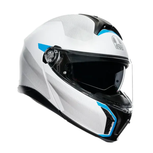 AGV Tour Modular Frequency - Light Grey/Blue