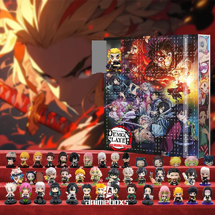 🔥Last Day 49% OFF - Demon Slayer Advent Calendar Christmas Best Gift
