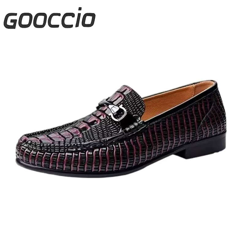 XB180 Cowhide Dress Shoes/Loafer Shoes For Men GOOCCIO   