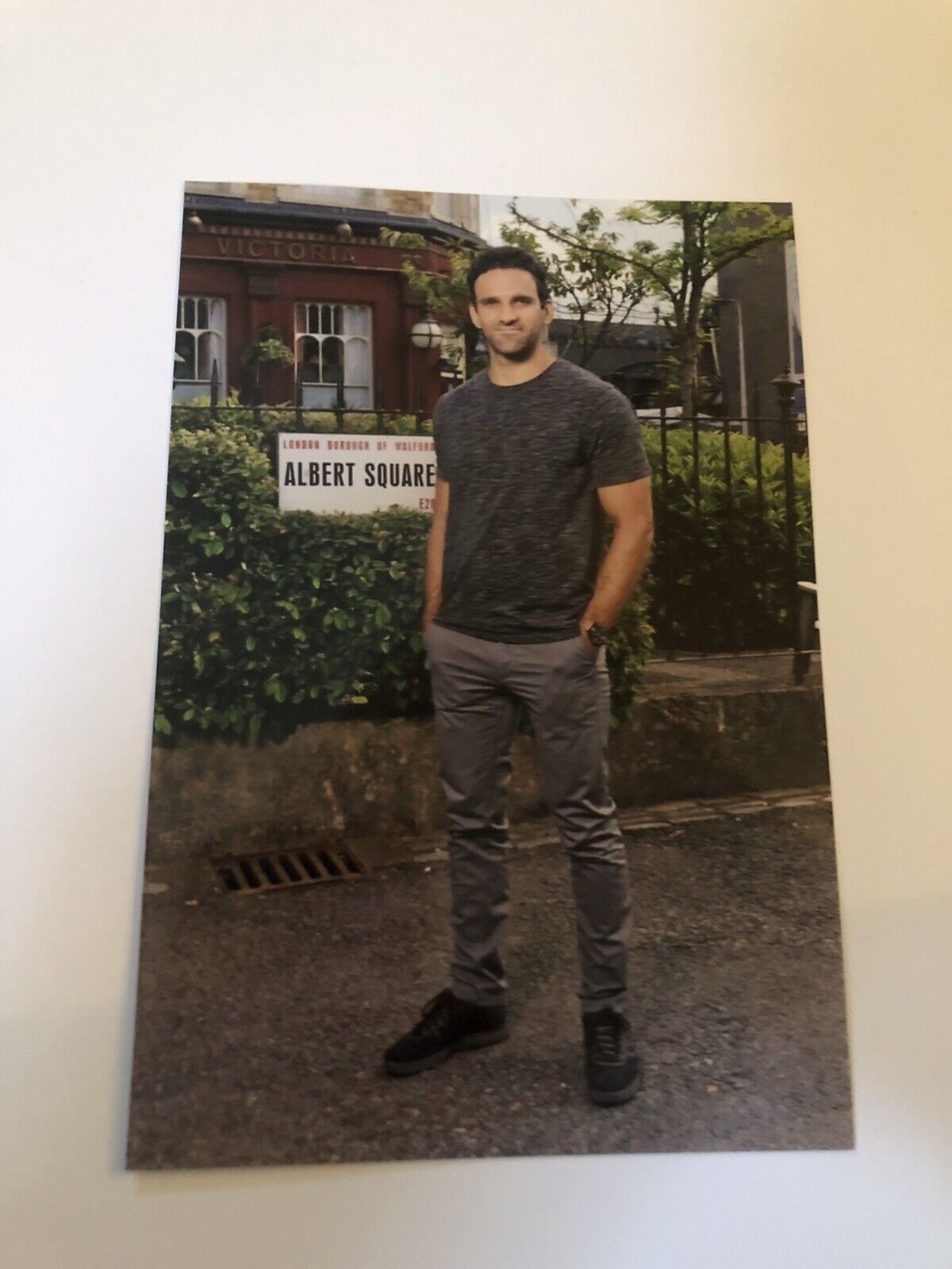 DAVOOD GHADAMI (EASTENDERS) UNSIGNED Photo Poster painting- 6x4”