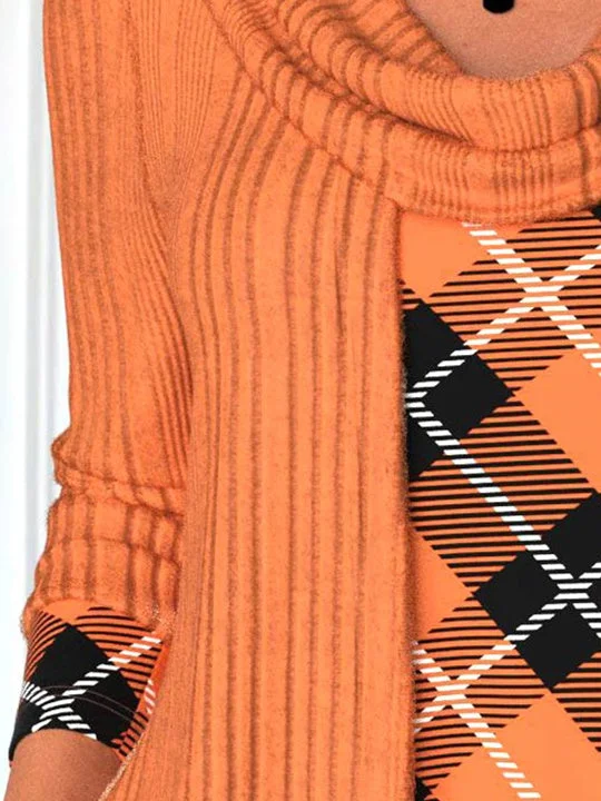 Women Half Sleeve V-neck Solid Color Dress