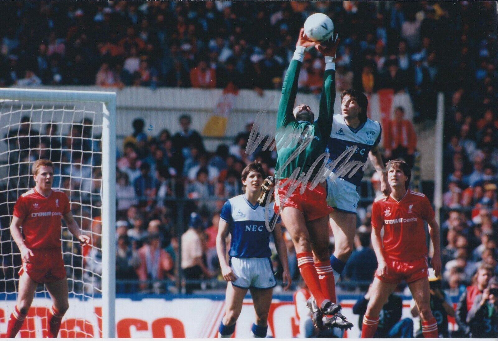 Bruce GROBBELAAR SIGNED Autograph Liverpool FC 12x8 Photo Poster painting AFTAL RD COA RARE