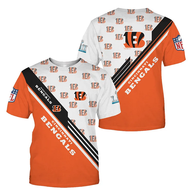 Cincinnati Bengals All Over Print T-Shirt