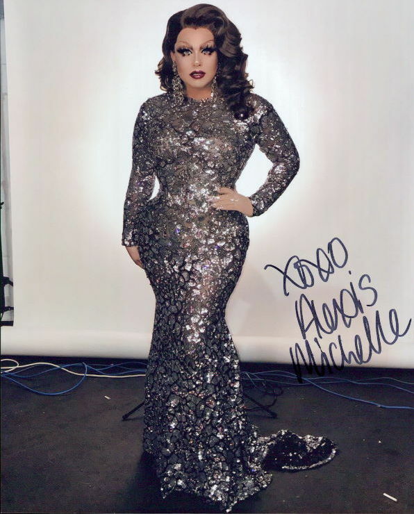 Alexis Michelle (RuPaul's Drag Race) signed 8x10 Photo Poster painting In-person