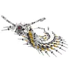 MOC Mechanical Flying Centipede Assembly Building Blocks DIY Insect Mecha Centipede