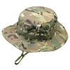 Camo Boonie Hat for Men Women, Military Tactical Wide Brim Bucket Hats, UPF50+ Jungle Sun Cap for Fishing Hunting Safari