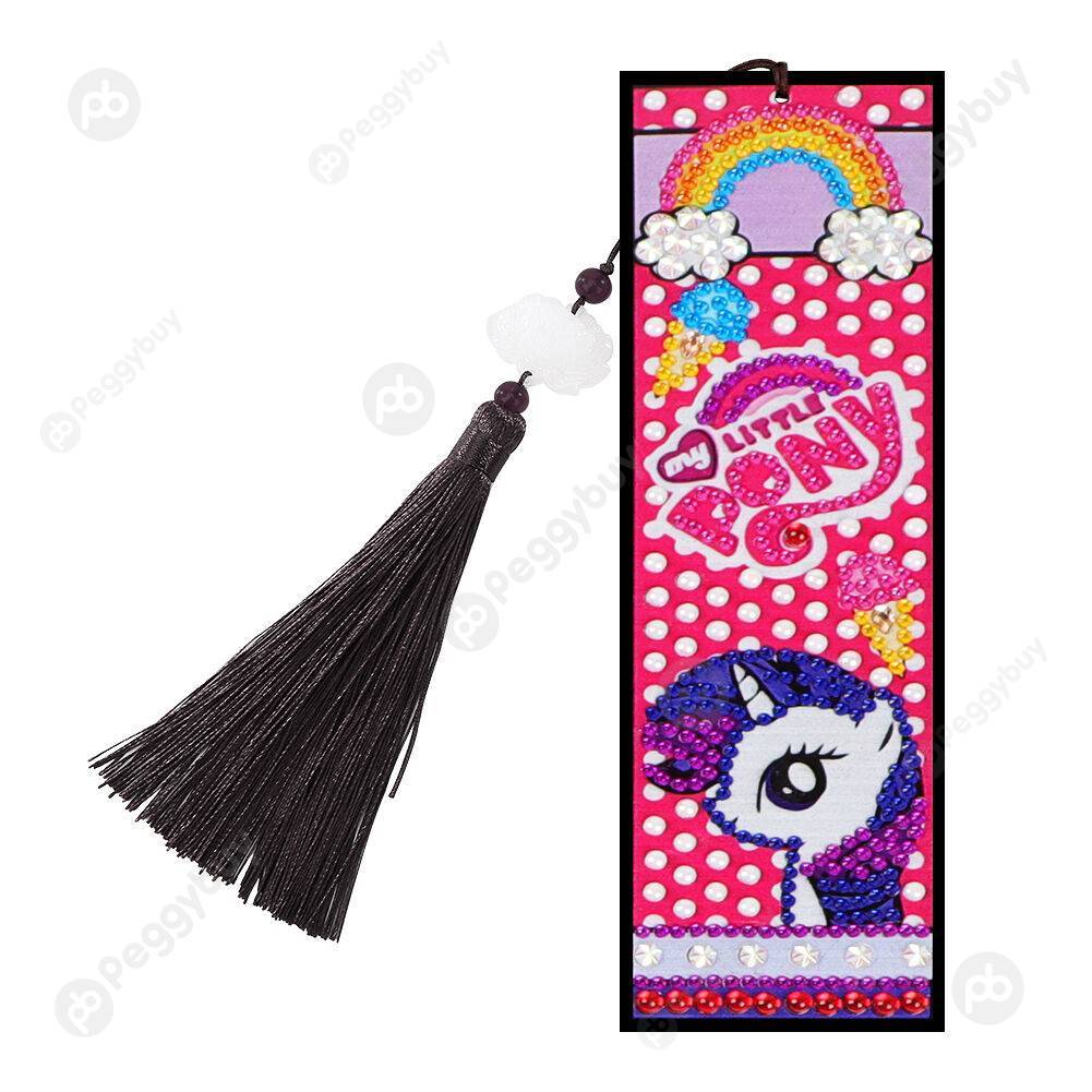 

Cartoon Horse-DIY Creative Diamond Bookmark, 501 Original