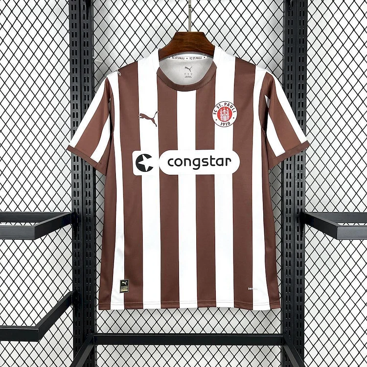 【S~4XL】St. Pauli 25/26 Home Jersey