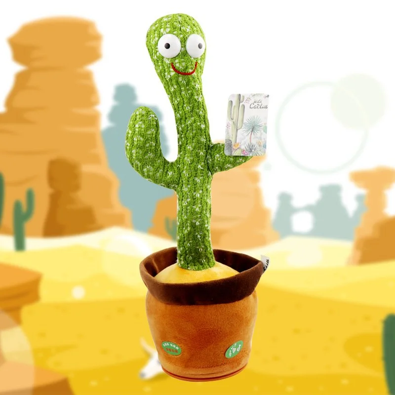 🔥Last Day Save 70% OFF - Talking & Dancing Cactus Mimicking Toy🌵