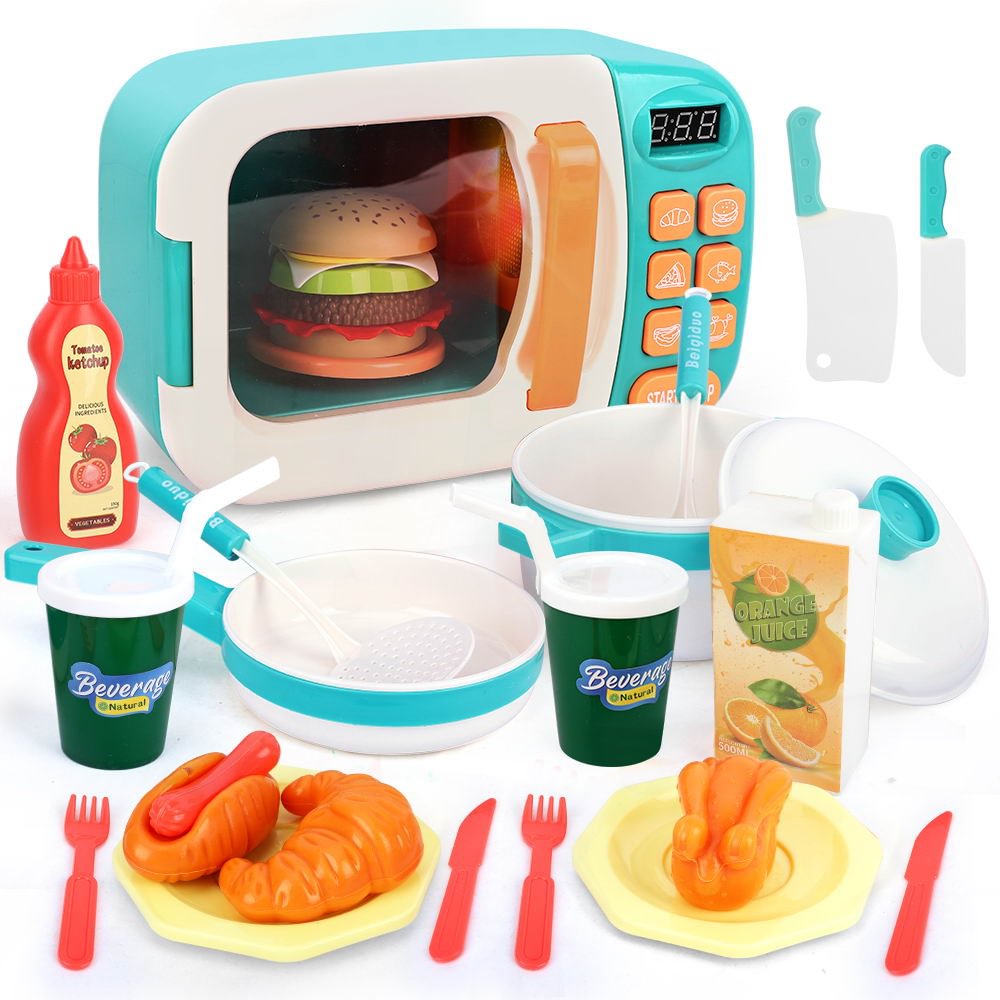 Microwave Play Kitchen Set