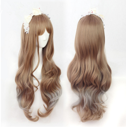 Light Brown/Deep Brown Gradient Lolita Long Wig SP179877