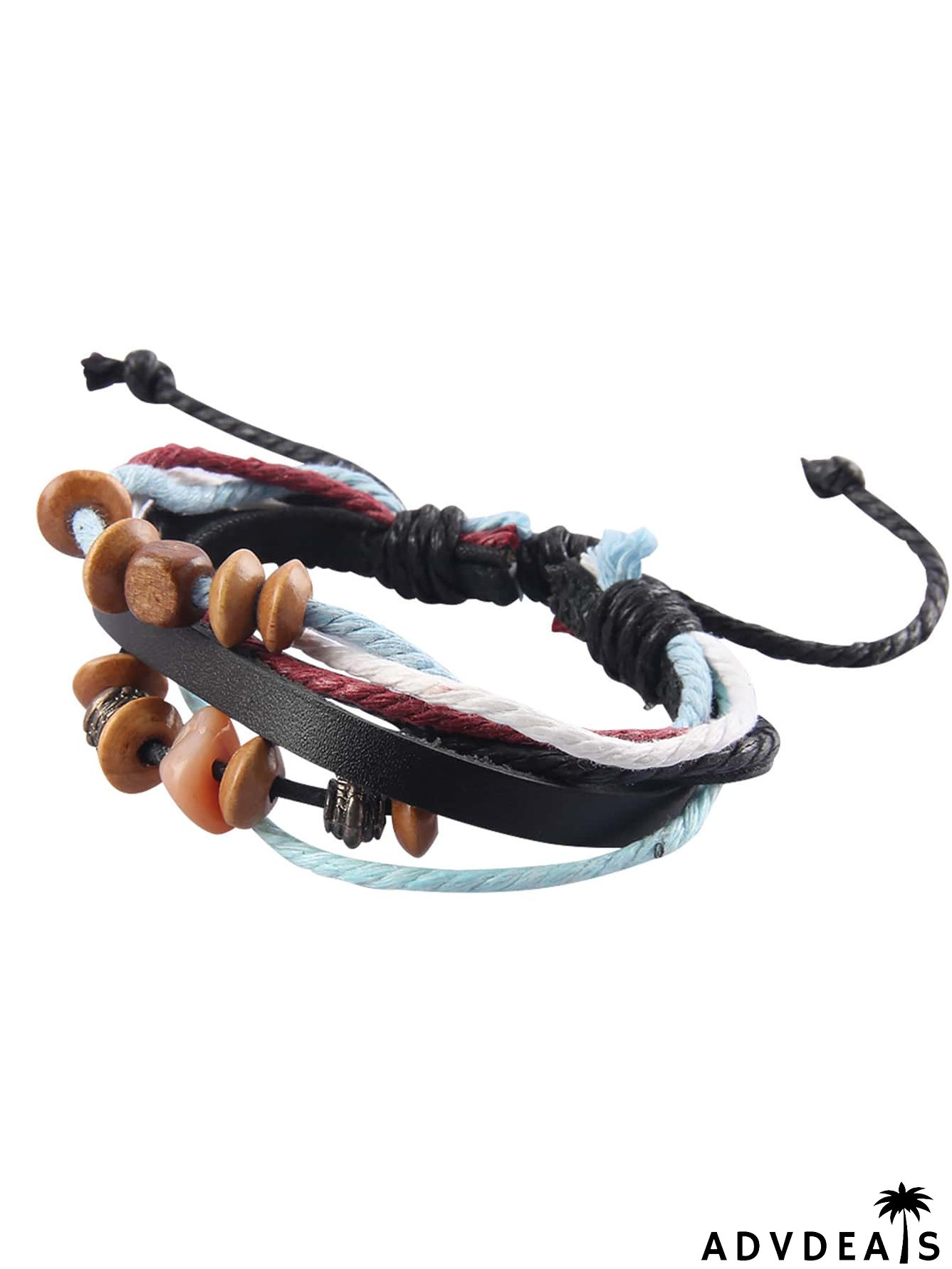 Bead Decor Layered Bracelet