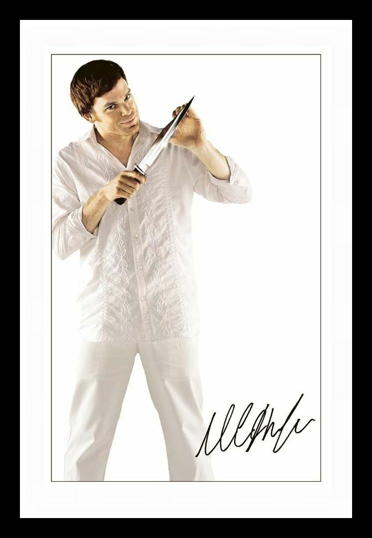 Michael C Hall - Dexter Autograph Signed & Framed Photo Poster painting 2