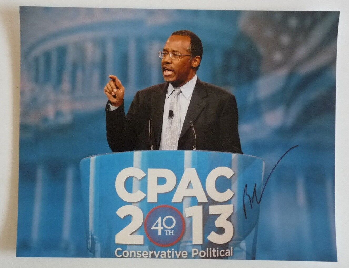 Dr Ben Carson President Signed Autographed 11x14 Photo Poster painting PSA BAS Guaranteed #2 F4