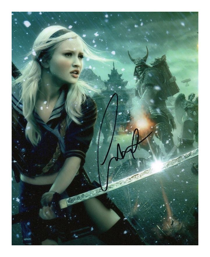 EMILY BROWNING AUTOGRAPHED SIGNED A4 PP POSTER Photo Poster painting PRINT 2