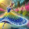 Dancing on ice girl - peinture au diamant de forme sp&eacute;ciale - 30*30cm