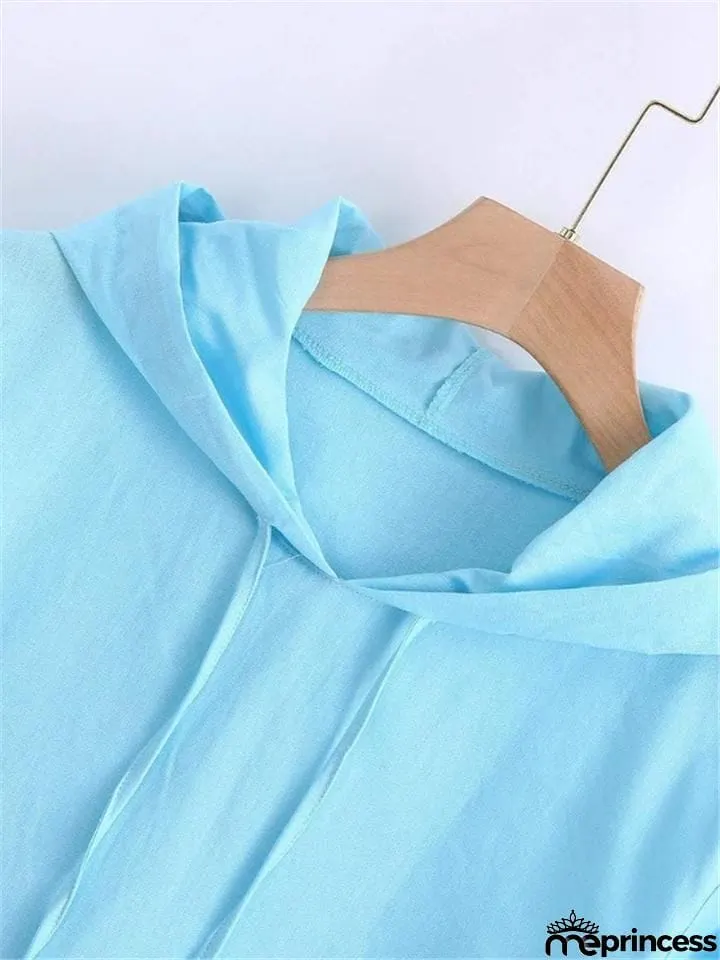 Casual Cotton Linen Long&nbsp;Sleeve Mens Lightweight Hoodie
