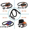 6Pcs Air-Pump Hose Connector Air Valve Nozzles Paddle SUP Board Boat Accessories