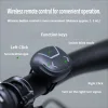 Bicycle taillight sensor smart brake light wireless remote control mountain bike road bike night riding light