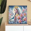 Mary - speziell geformtes Diamantgemälde - 30*30cm