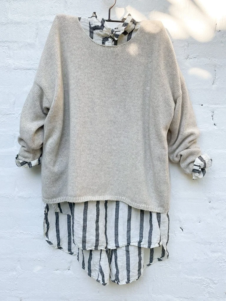 Women's Solid Color Round Neck Casual Top
