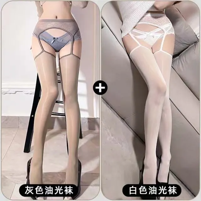 Churchf Lace Sling Horse Oil Sister Sling High Stockings Sexy Pure Lace Sling Stockings