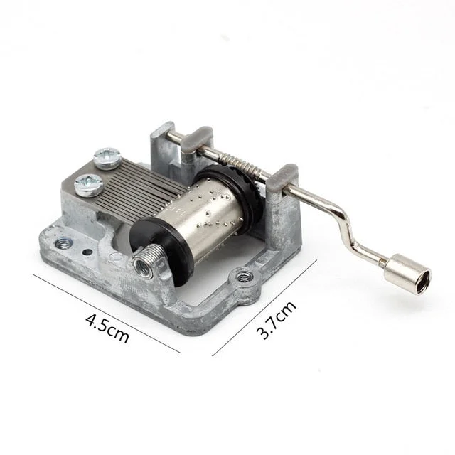 Merry Christmas Various Movie Anime Themes Music Boxes Wooden Hand Crank Birthday Gift New Year's Gift Home Decor