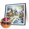 Diamond Painting - Full Round Drill - Winter(Canvas|40*40cm)