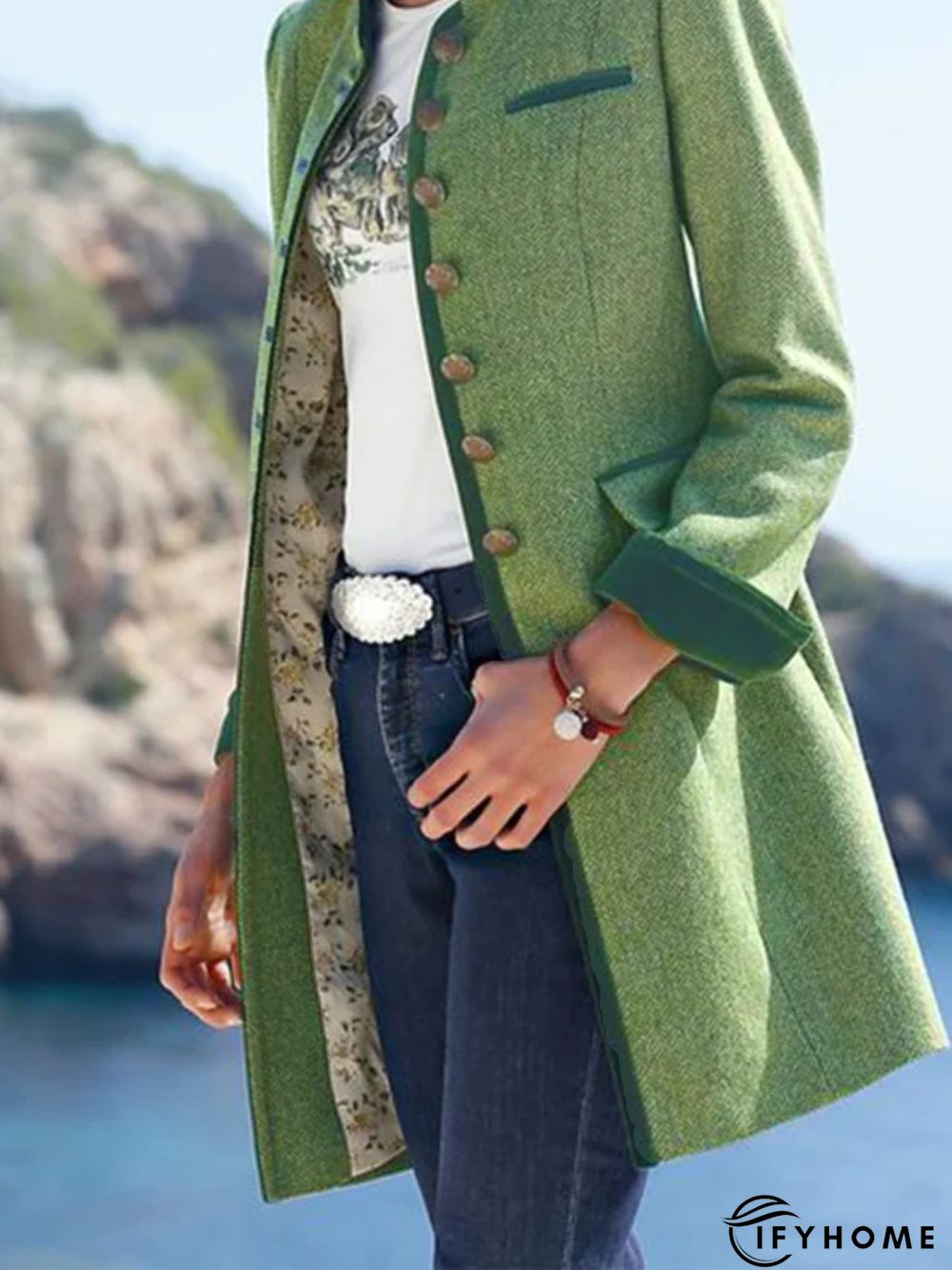 medieval Long Sleeve Overcoat | IFYHOME